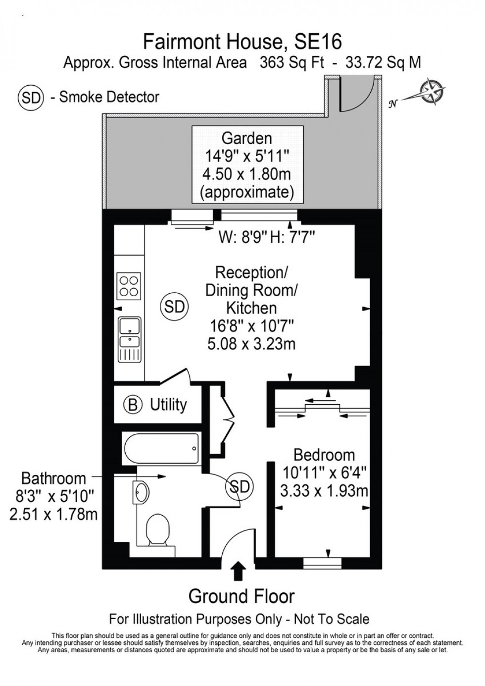 Floorplan for Maple Quays, Canada Water, SE16