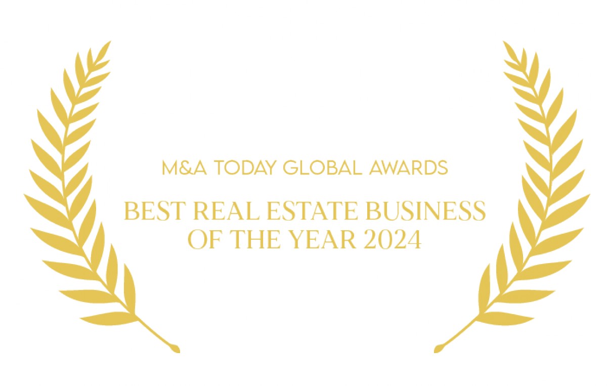 Best Real Estate Business of the Year – 2024 at the M&A Today Global Awards 2024