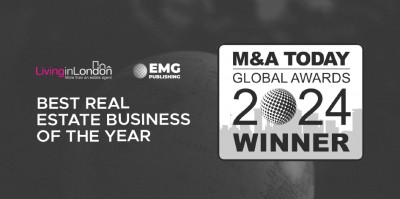 Living in London wins Best Real Estate Business of the Year – 2024 at the M&A Today Global Awards 2024