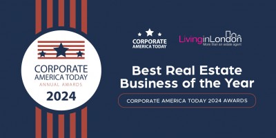 Living in London wins ‘Best Real Estate Business of the Year – 2024’ at the Corporate America Today 2024 Awards