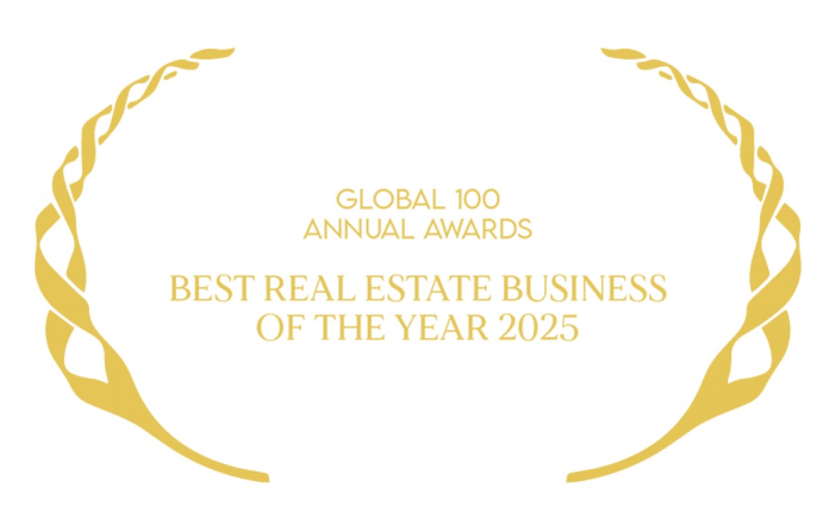 ‘Best Real Estate Business of the Year 2025’ at the Global 100 Awards