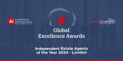 Ending the year on a high! Independent Estate Agents of the Year 2024 – London at Acquisition International's 2024 Global Excellence Awards!